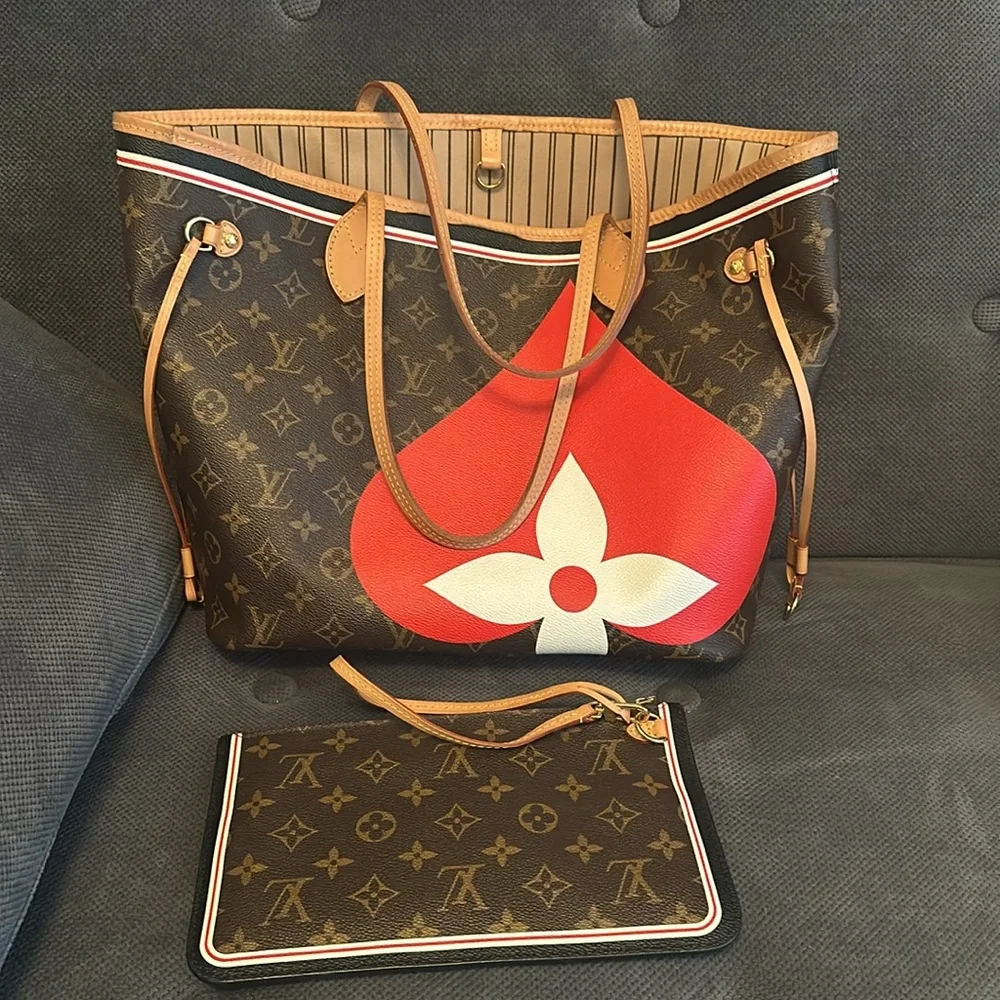 Louis Vuitton Neverfull MM. Limited edition from Cruse 2020 Game On Collection - Picture 2 of 12